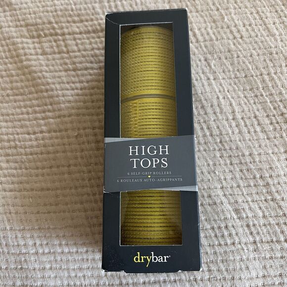 Drybar High Tops 6 Self-Grip Rollers Hair Curlers Haircare 3 large 3 medium NEW - Picture 1 of 7